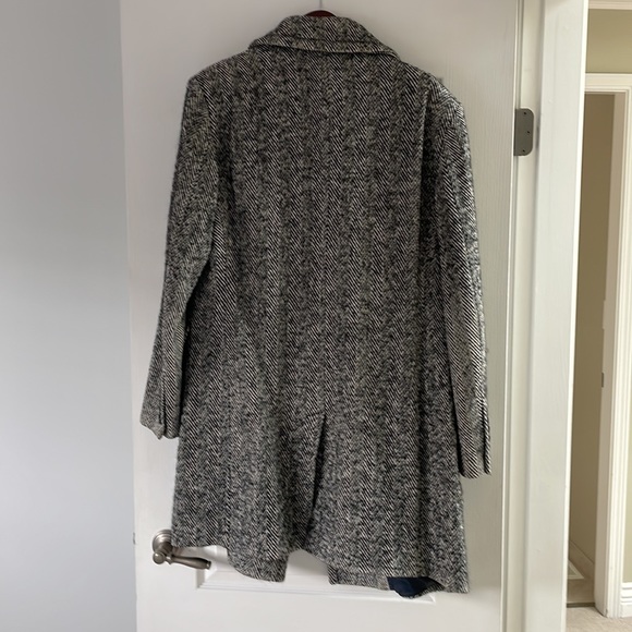 Zara men’s tweed coat XL - Picture 4 of 4